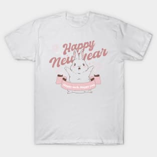 Happy New year (rabbit Design) T-Shirt